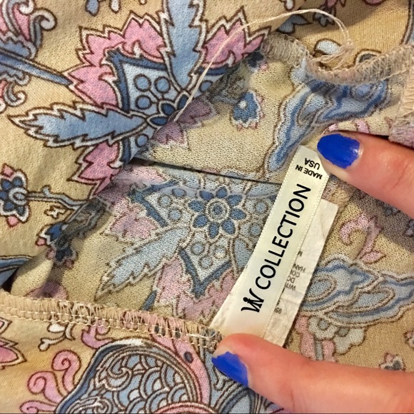 Boho Floral Palazzo Pants - Picture 3 of 3